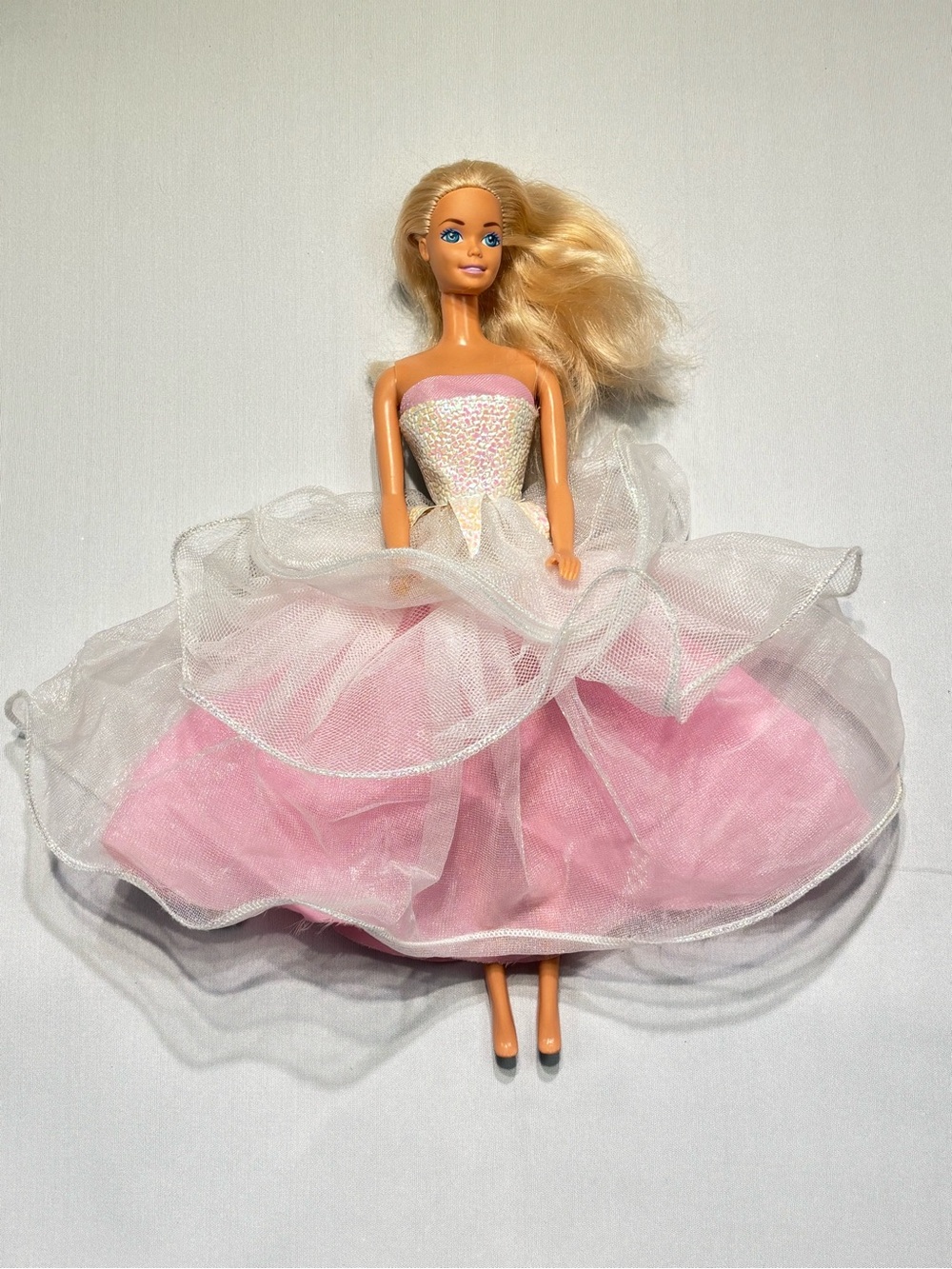VINTAGE 1989 Dance Magic Barbie 2-Piece Gown with a 1980s barbie 💖